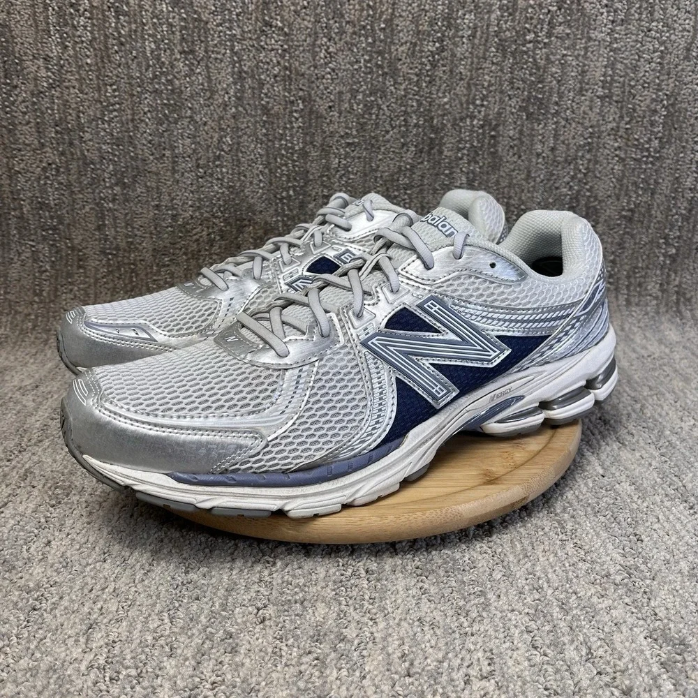New Balance 860v2 Men's Size 14 Northern Lights Pack Silver Retro Blue Sneakers
